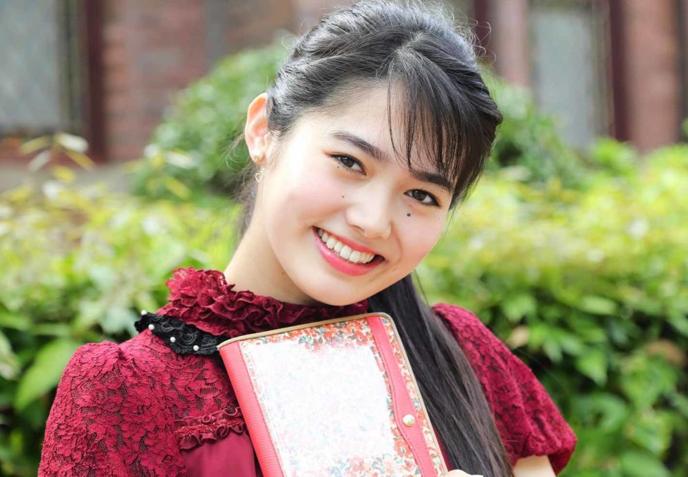 谷尻萌のかわいいお天気キャスター姿
