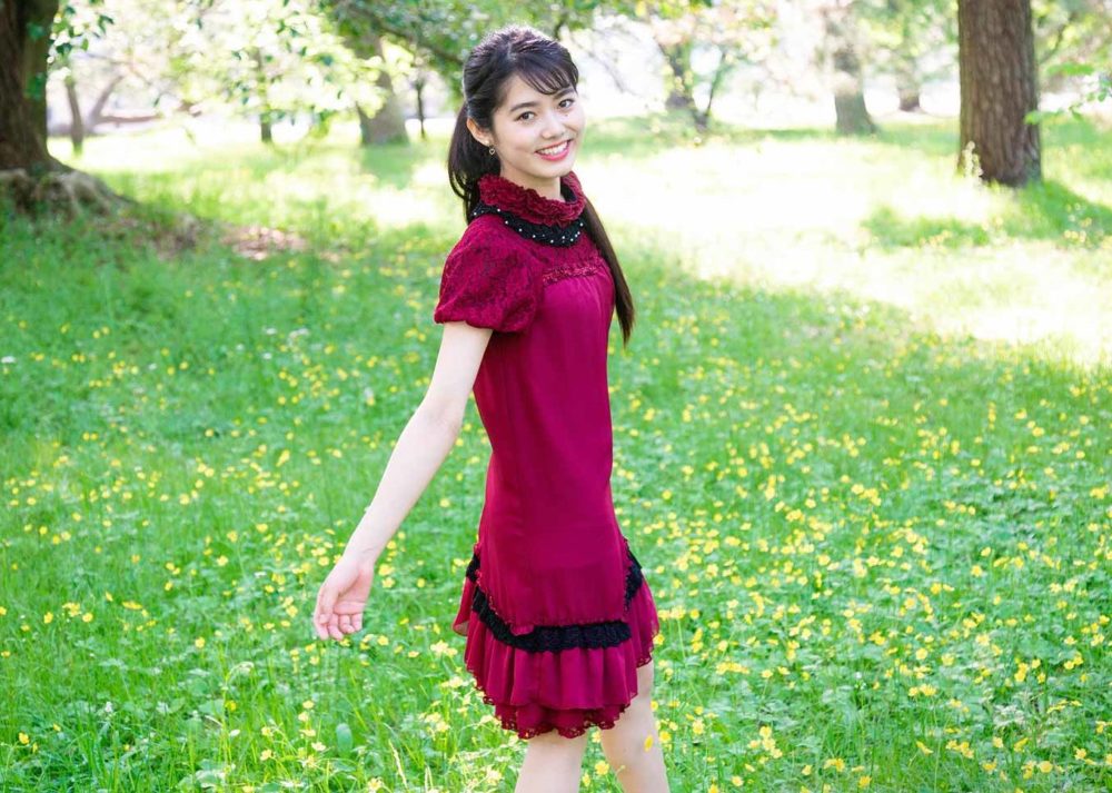 谷尻萌のかわいいお天気キャスター姿