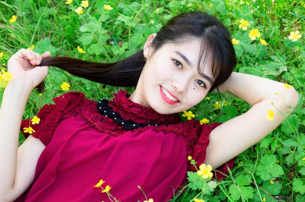 谷尻萌のかわいいお天気キャスター姿