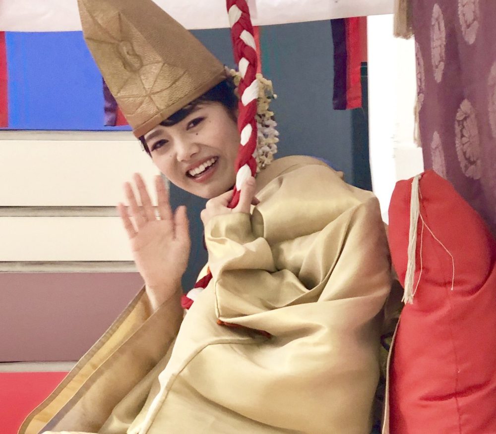 谷尻萌のかわいい福娘姿