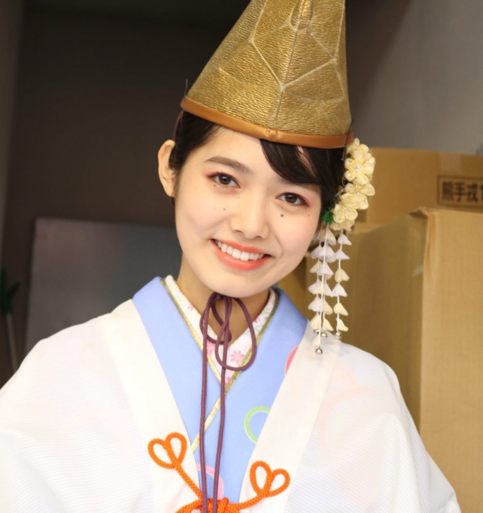 谷尻萌のかわいい福娘姿