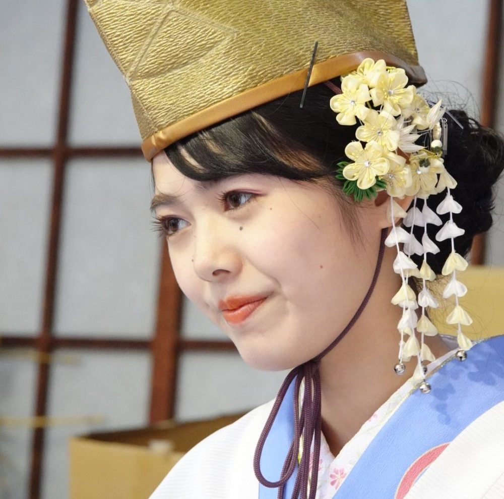 谷尻萌のかわいい福娘姿