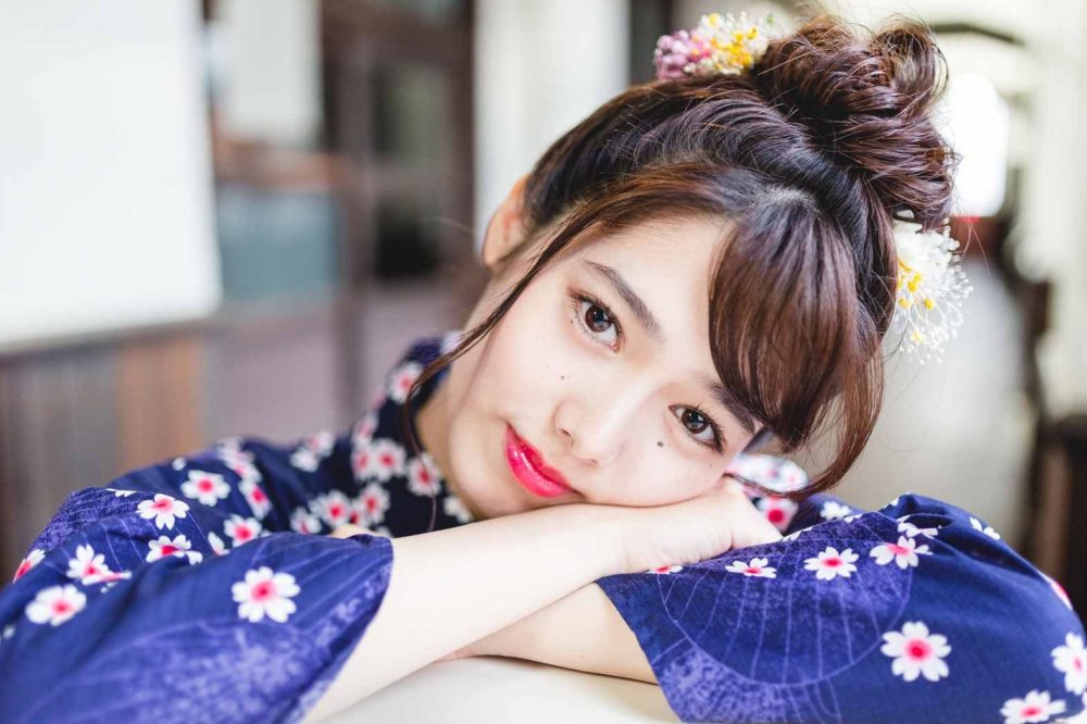 谷尻萌のかわいい浴衣姿