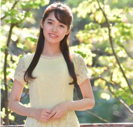 谷尻萌のかわいいお天気キャスター姿