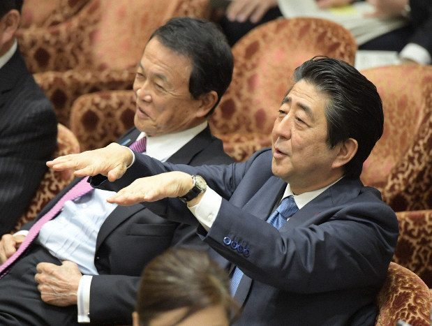 安倍総理のヤジ