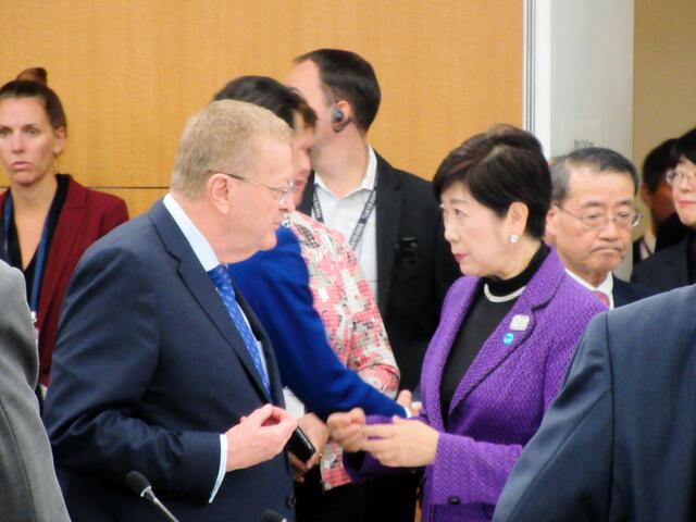 IOCと小池都知事
