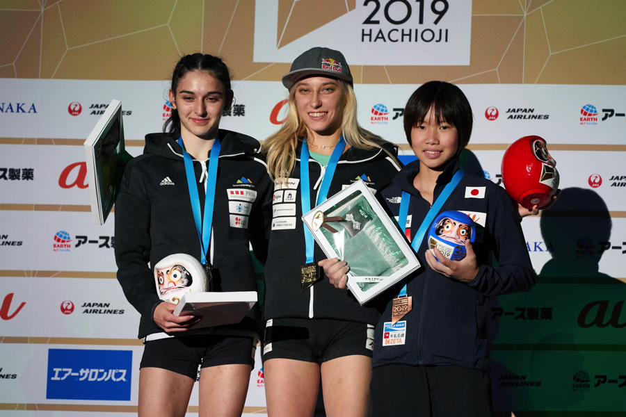 クライミング世界3位